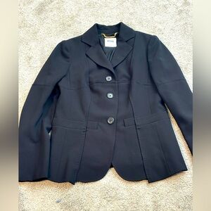 Moschino Black Blazer Made In Italy Size 6